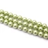 Kép 2/2 - Shell pearl (világoszöld) golyós szál, 6 mm, kb. 38 cm