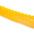 Kép 2/2 - Jáde (citrom) festett golyós szál, 6 mm, kb. 38 cm