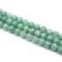 Kép 2/2 - Jáde (amazonit szín) festett golyós szál, 6 mm, kb. 38 cm