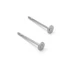 Kép 1/2 - Nemesacél lapos fülbevaló stift, 3 mm (10 db)
