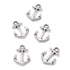 Kép 2/2 - Horgony medál, 15x11 mm (5 db)
