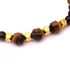 Kép 2/2 - Tigrisszem és hematit női gumis ásvány karkötő, 6 mm, 17 cm