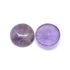 Kép 1/2 - Ametiszt cabochon kő, 6x2,5 mm (2 db)