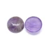 Kép 1/4 - Ametiszt cabochon kő, 8x3,5 mm (2 db)