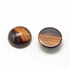 Kép 1/2 - Tigrisszem cabochon kő, 8x4 mm (2 db)