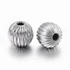Kép 1/2 - Nemesacél golyó köztes dísz, recés, 8 mm, 1 db