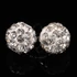 Kép 1/2 - Pave disco gömb (fehér) köztes dísz, 6 mm (3 db)